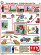 ПС44 Пожарная безопасность (бумага, А2, 3 листа) - Плакаты - Пожарная безопасность - vektorb.ru